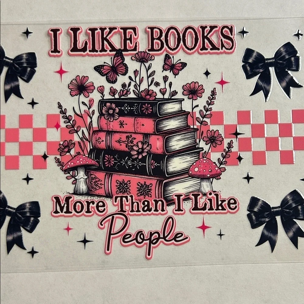 Books More Than People Cup Decal (19)